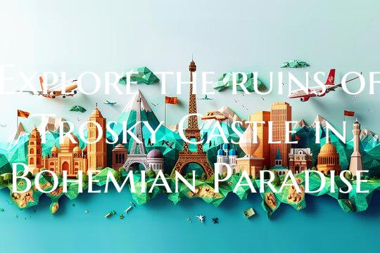 Explore the ruins of Trosky Castle in Bohemian Par...