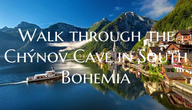 Walk through the Chýnov Cave in South Bohemia